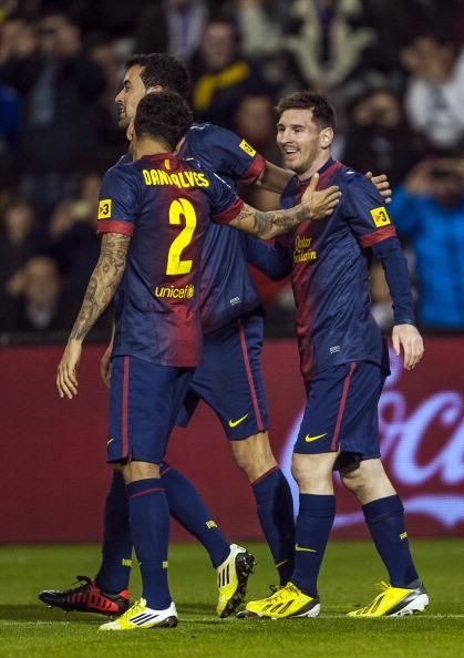 Messi có bàn thắng thứ 91 trong năm khi nâng tỉ số lên 2-0 ở phút 60.